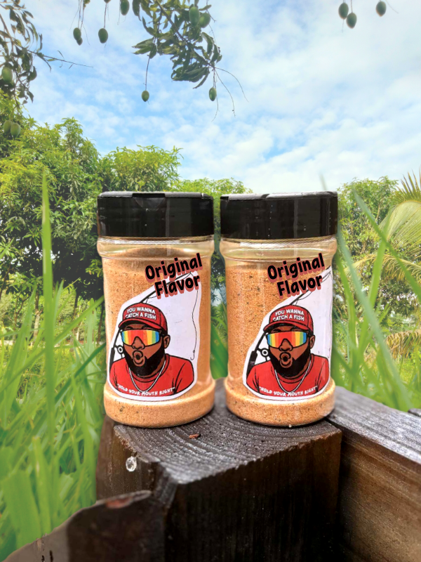 Hold Your Mouth Right seasoning on the rail